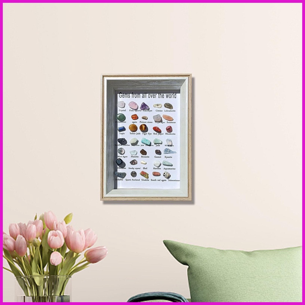 Bộ Sưu Tập Đá Quý Và Khoáng Sản 35 Mẫu Đá Năng Lượng lyuvn