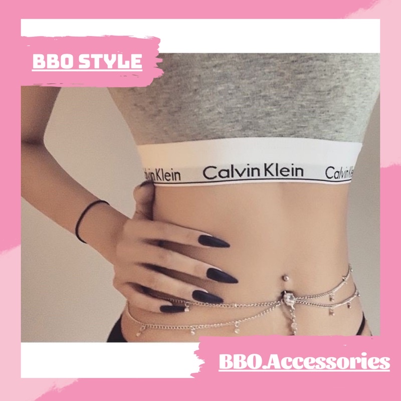 KHUYÊN RỐN XÍCH VÒNG BỤNG - KHUYÊN RỐN XÍCH ĐÔI - XÍCH 2 TẦNG