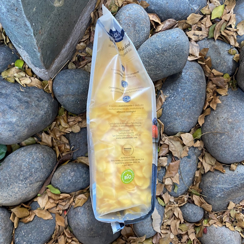 Ngũ cốc hữu cơ bắp ngô cán dẹp Sottolestelle 300g