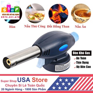 Khò Lửa Bình Gas An Toàn Gia Đình Flame gunK915 (Màu Xanh Dương)