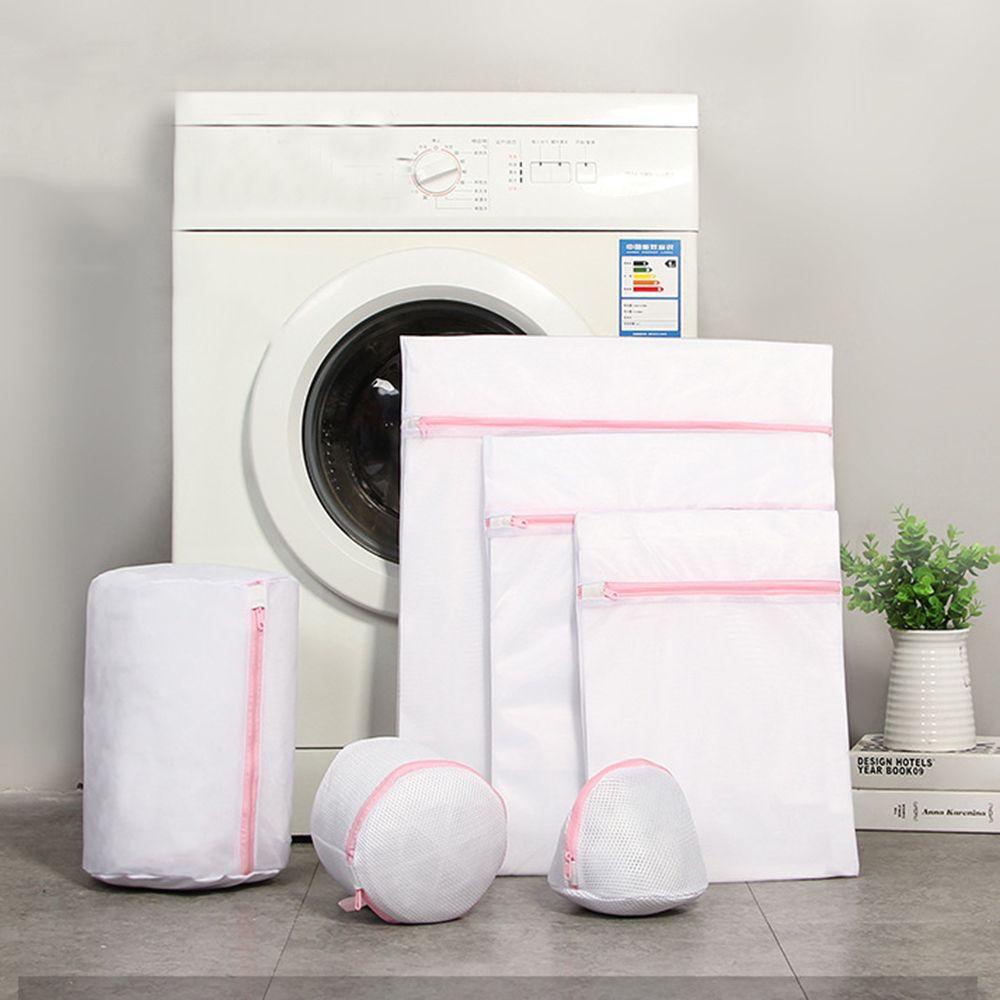 Túi Giặt Polyester Nhiều Kích Cỡ|Lưới Bảo Vệ Quần Áo Có Khóa Kéo Tiện Dụng