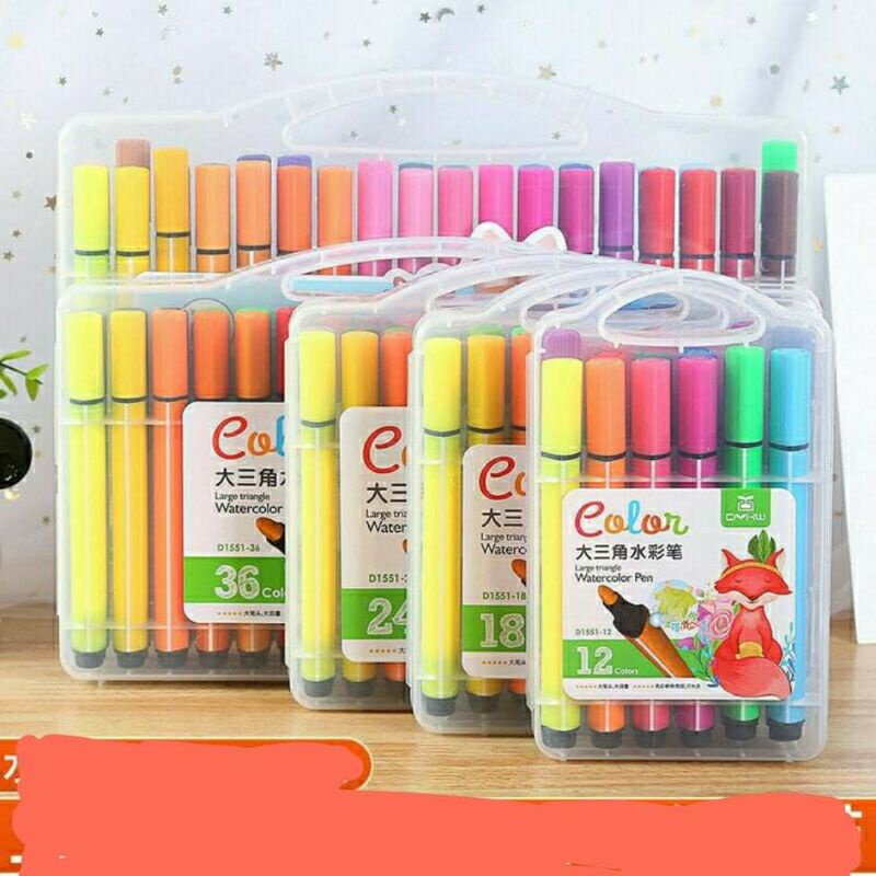 BỘ 18/24/36/48 MÀU DẠ NƯỚC LOẠI XỊN