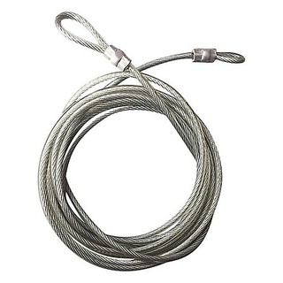 Dây cáp khóa xe bọc nhựa 10li