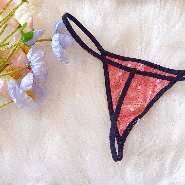 CK054 - QUẦN LÓT COTTON TRÁI TIM NỮ SEXY - CHÍP LỌT KHE SU GỢI CẢM - cochunhcohuyensi