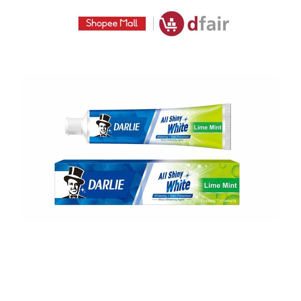 Combo 3 Tuýp Kem Đánh Răng Ông Già Darlie Giúp Răng Trắng Sáng Darlie Charcoal+Lime+Multi Care 140g