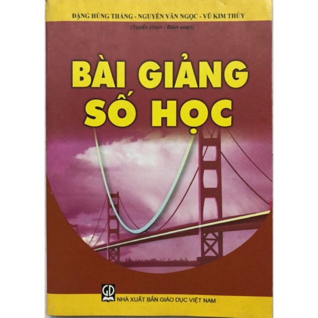 Sách - Bài giảng số hộc