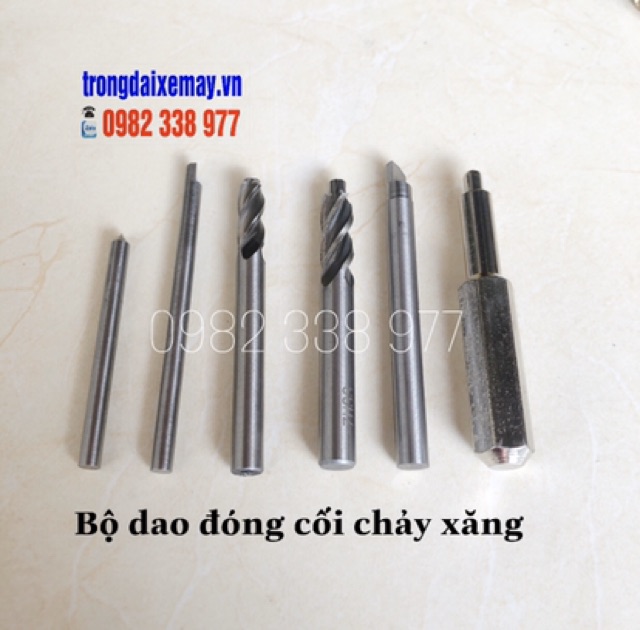 Dao Đóng Cối Chảy Xăng Combo Bộ Dao 6 Chi Tiết ,10 kim Dream ,10 Cối dream , 10 Doăng Dream