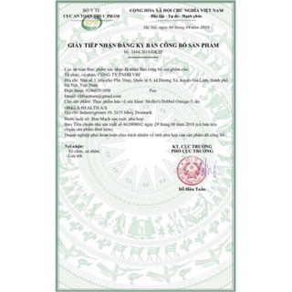 DẦU GAN CÁ TUYẾT MOLLER'S