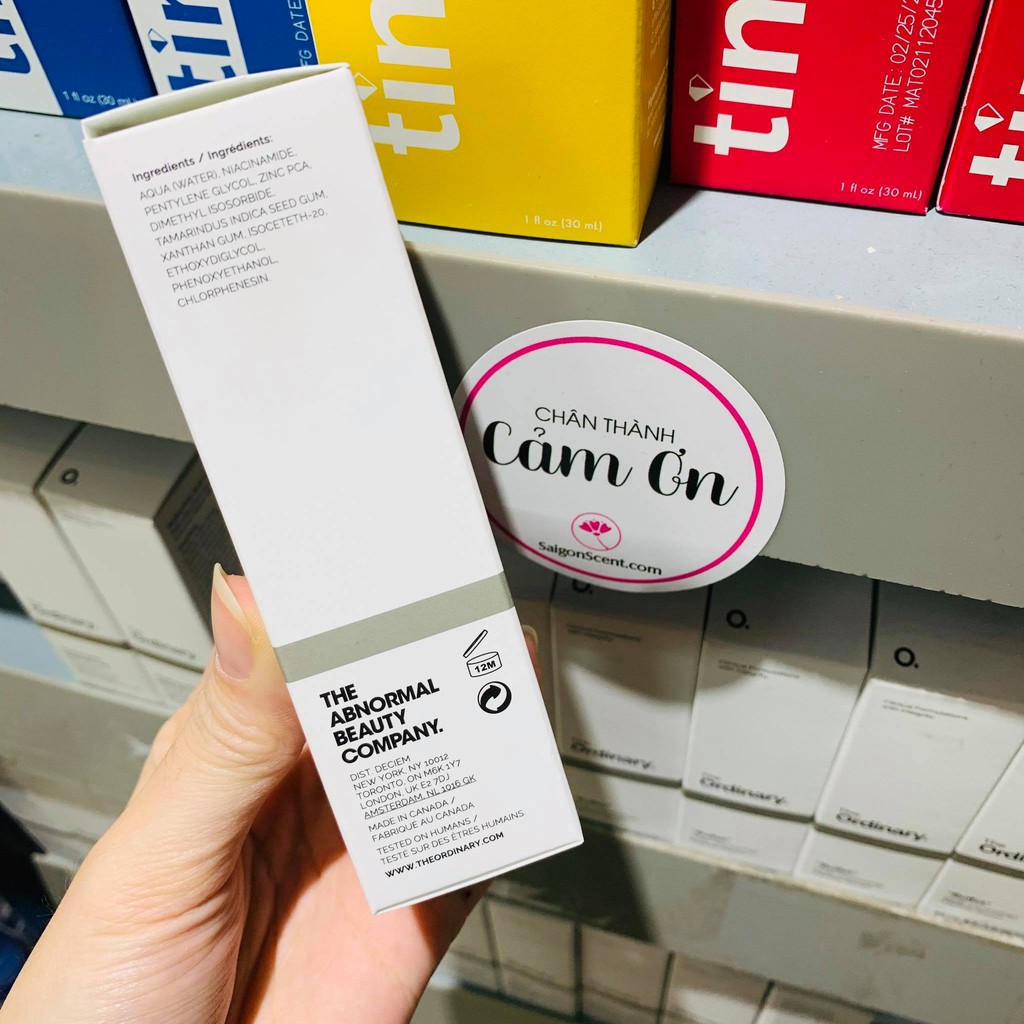 Tinh chất hỗ trợ mụn The Ordinary Niacinamide 10% + ZinC 1% ( 30mL ) | BigBuy360 - bigbuy360.vn