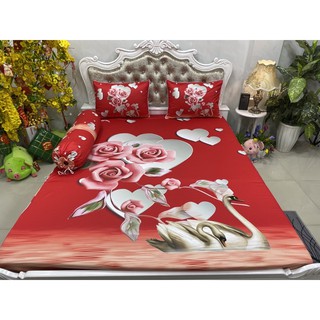 Drap thun lạnh 5D cao cấp ( 4 màu)