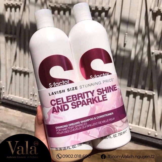 Cặp Dầu Gội Tigi Trắng (Tigi S Factor ) 750ml