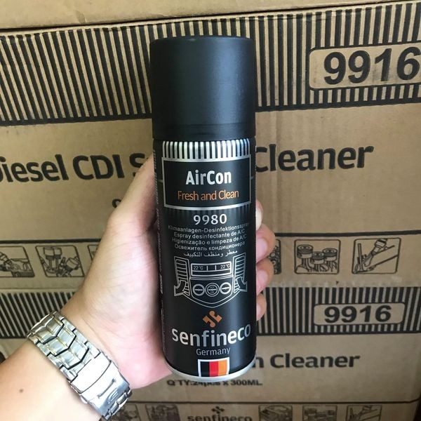 Vệ Sinh Và Khử Mùi Dàn Lạnh - Senfineco AirCon Fresh And Clean 9980
