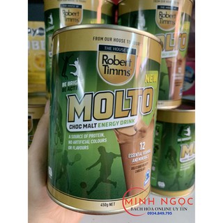 Sữa bột molto cacao 450g nhập khẩu Úc