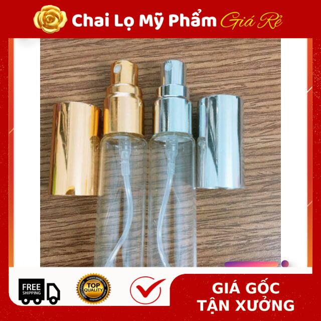 Lọ Chiết Nước Hoa ❤ RẺ VÔ ĐỊCH ❤ Chai lọ chiết nước hoa thủy tinh tròn 10ml đựng dầu thơm , phụ kiện du lịch