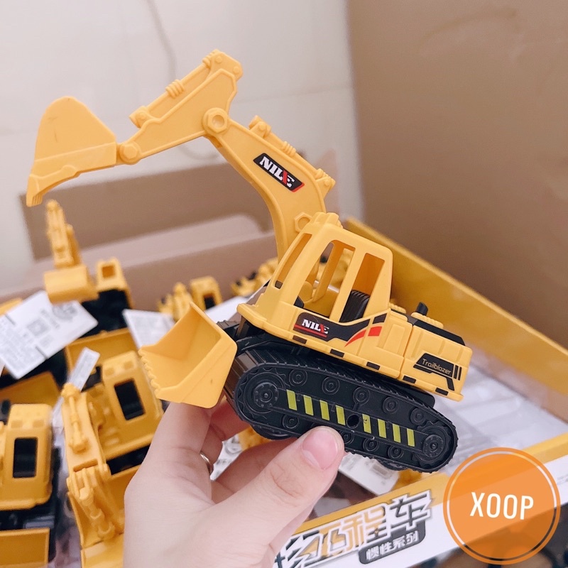 SALE !!! ĐỒ CHƠI XOOP ! XE CẨU VÀNG BIẾN HÌNH RÔ BỐT MÁY XÚC (SP002023 )  SHOP PHÚC YẾN