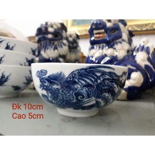 Chén cúng Long phụng Bát Tràng cao cấp