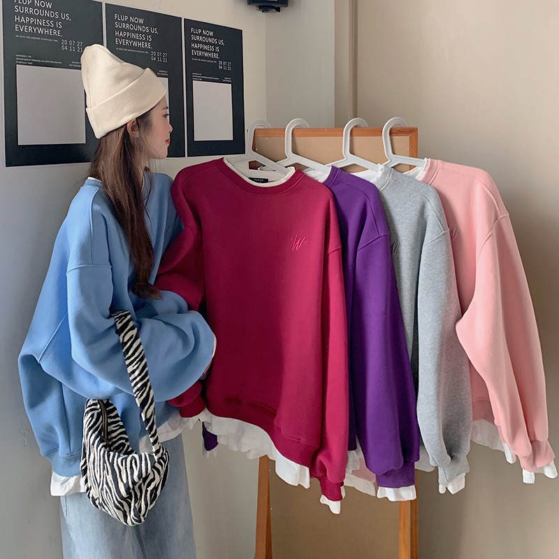 ÁO SWEATER, ÁO NỈ NỮ THU ĐÔNG MỚI 2022 JS61
