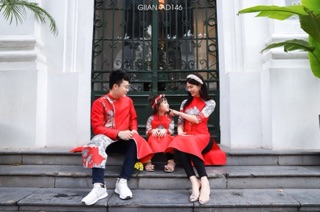 Áo dài đại gia đình