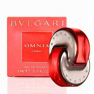Nước hoa nữ Bvl Omnia Coral Eau De Toilette 5ml - Italia (Đỏ cam)