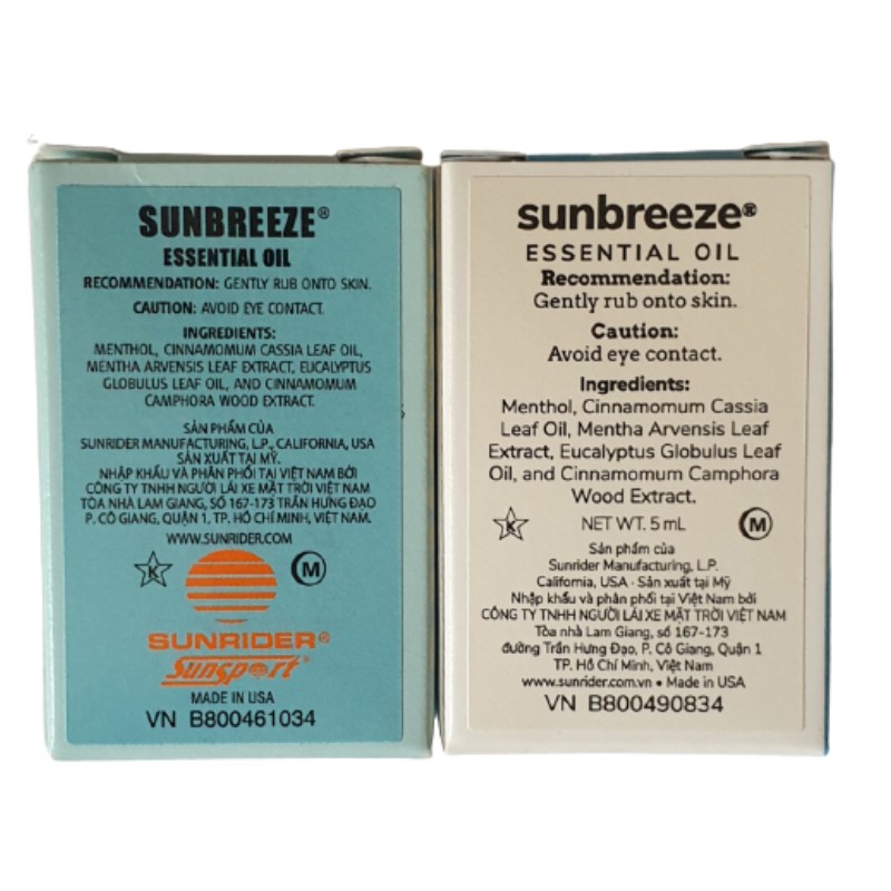 [SunBreeze] Tinh dầu Sun Breeze - Tinh dầu Siêu cô đặc 100% từ thảo mộc - Hàng nhập khẩu từ Mỹ của tập đoàn Sun