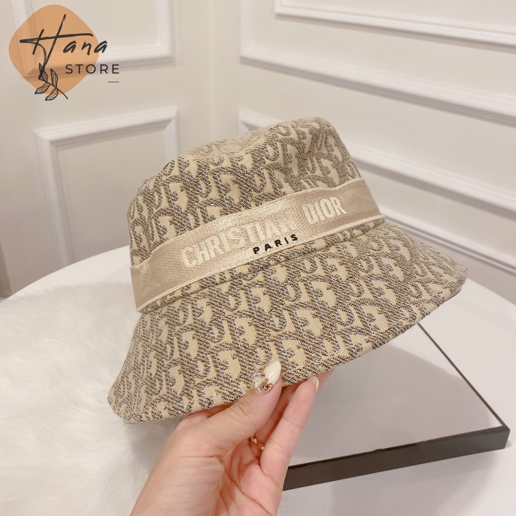 Mũ bucket D I O R thời trang cao cấp, phom mũ chuẩn đẹp, chất vải dày dặn, hàng Quảng Châu loại 1 full tag