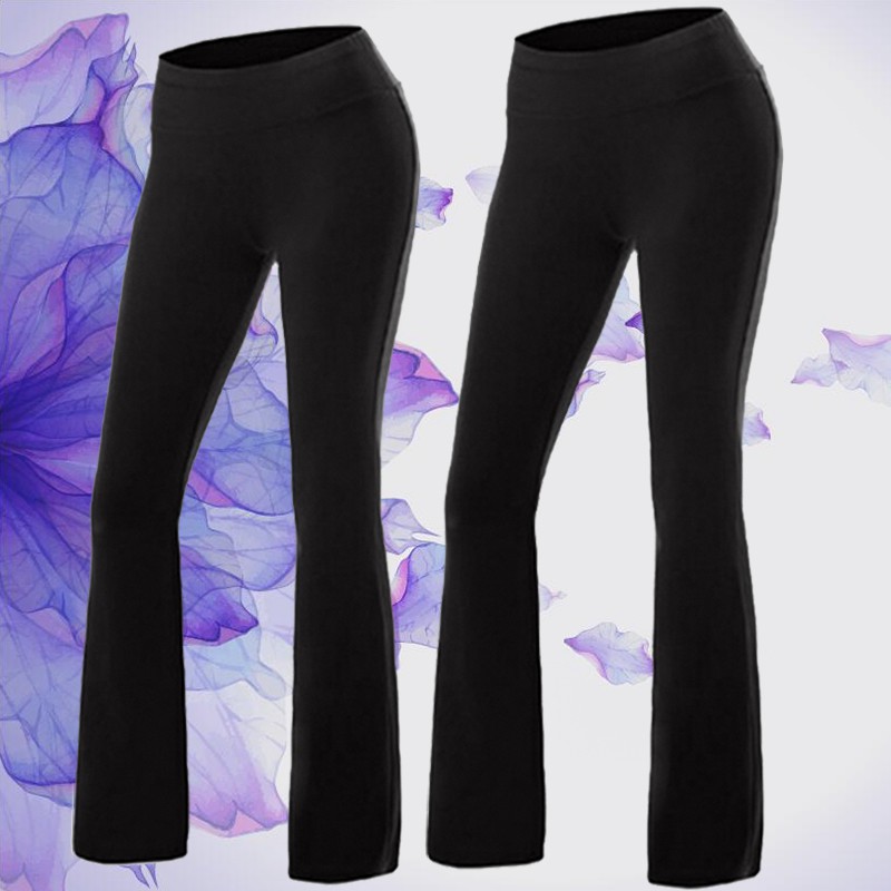 Quần Cotton Ống Rộng Co Dãn Tập Yoga Cho Nữ | BigBuy360 - bigbuy360.vn