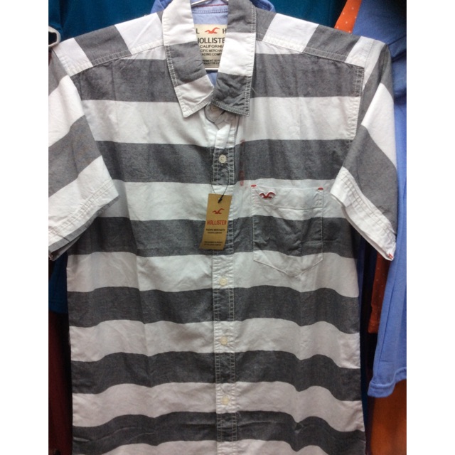 HOLLISTER tay ngắn 144k sọc to