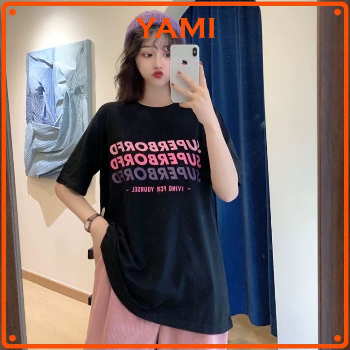 Áo thun tay lỡ nam nữ, áo phông unisex form rộng chất mát mịn thấm hút mồ hôi in chữ Superborfd sang xịn mịn