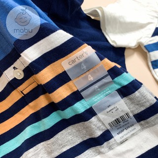 Áo polo cổ bẻ Carter cho bé trai