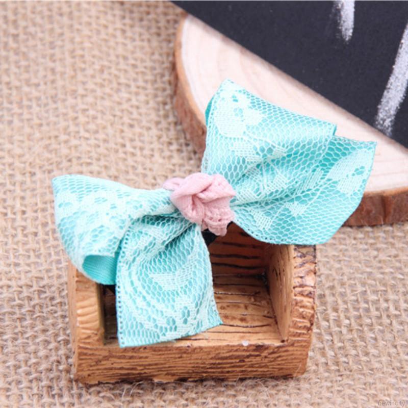 Set 10 kẹp tóc nơ đáng yêu cho bé gái