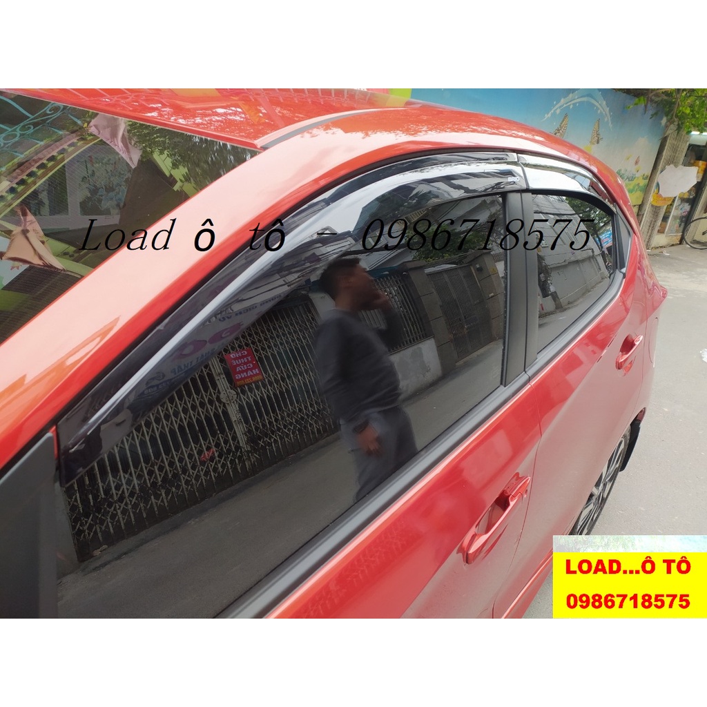 Vè Che Mưa Xe Honda Brio 2023-2018 Mẫu Vè Đen Cao Cấp Nhất Thị Trường