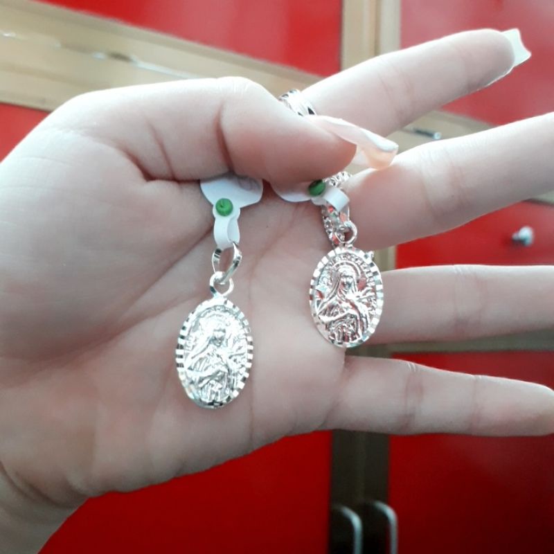 Mặt Đức Mẹ bạc đặc 🌼 YN JEWELRY