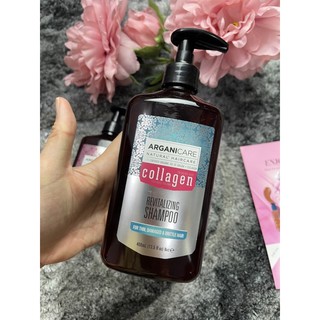 Cặp gội xả ARGANICARE COLLAGEN - Pháp