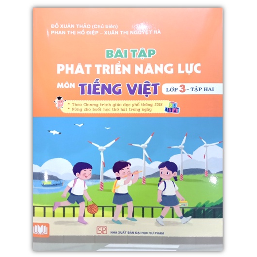 Sách - Bài tập phát triển năng lực môn Tiếng Việt lớp 3 ( tập 2 ) - chương trình giáo dục phổ thông mới - Cánh diều