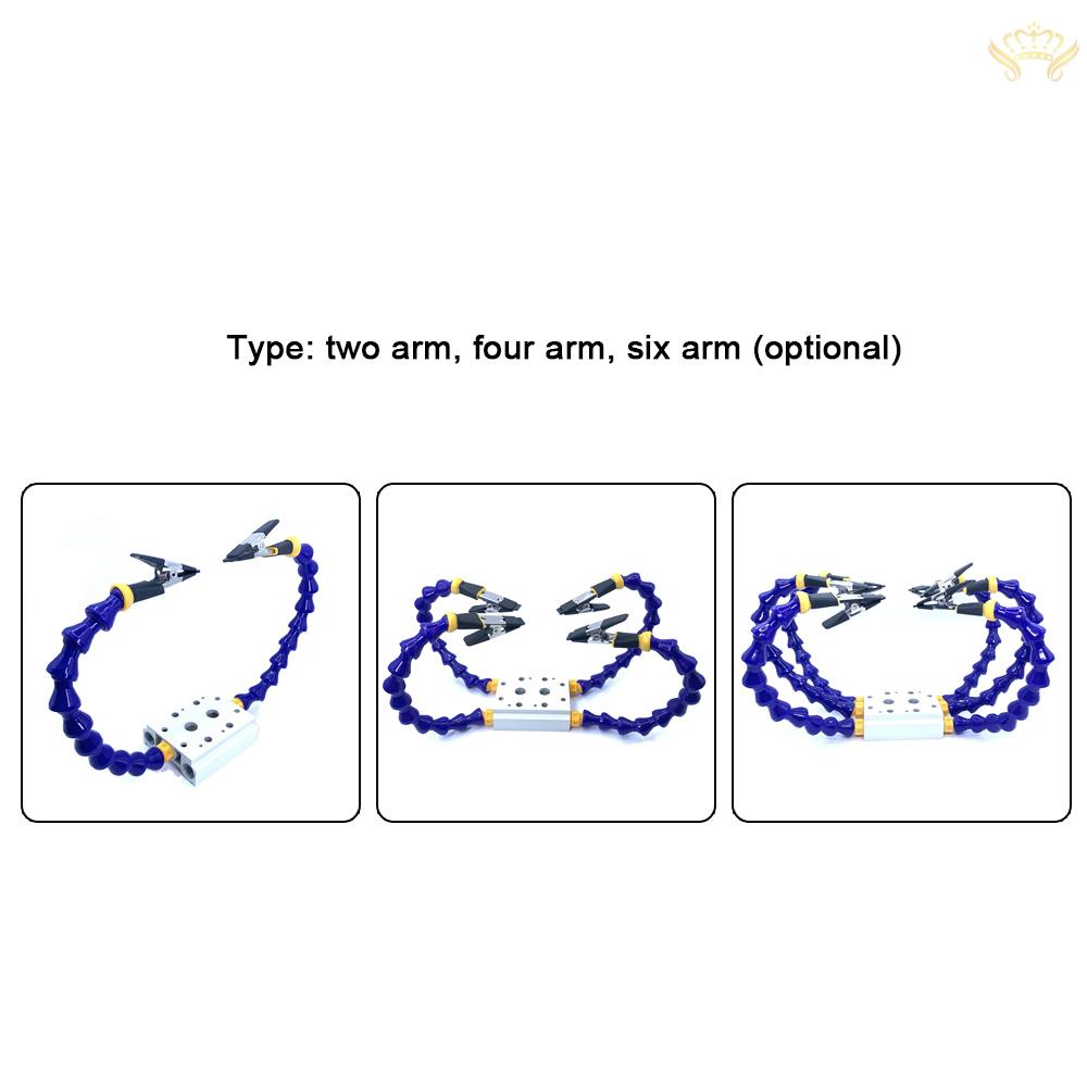 Yulia) Kẹp Bàn Bằng Hợp Kim Nhôm Linh Hoạt Có Giá Đỡ Kẹp Sắt Sửa Chữa Bảng Mạch Hàn Điện Phổ Biến