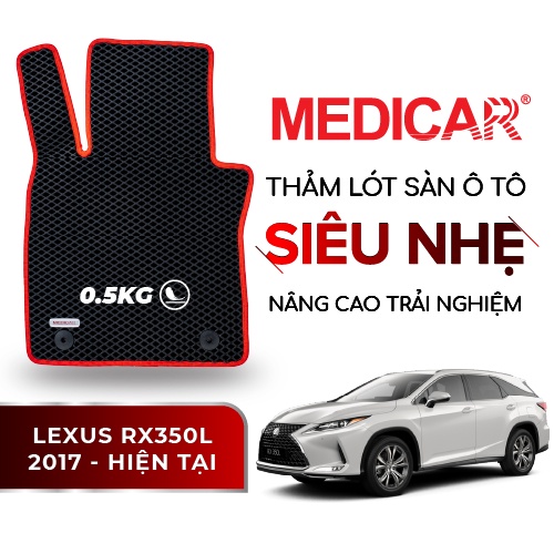 MEDICAR - Thảm Lót Sàn ô tô Lexus RX 350L (2017 - Hiện tại)