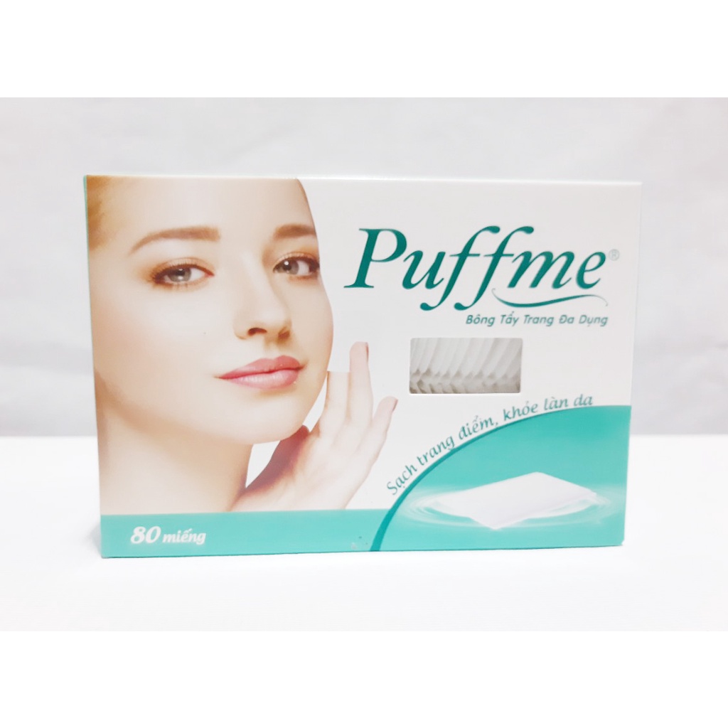 Combo 3 hộp bông tẩy trang đa dụng loại 80 miếng/ hộp