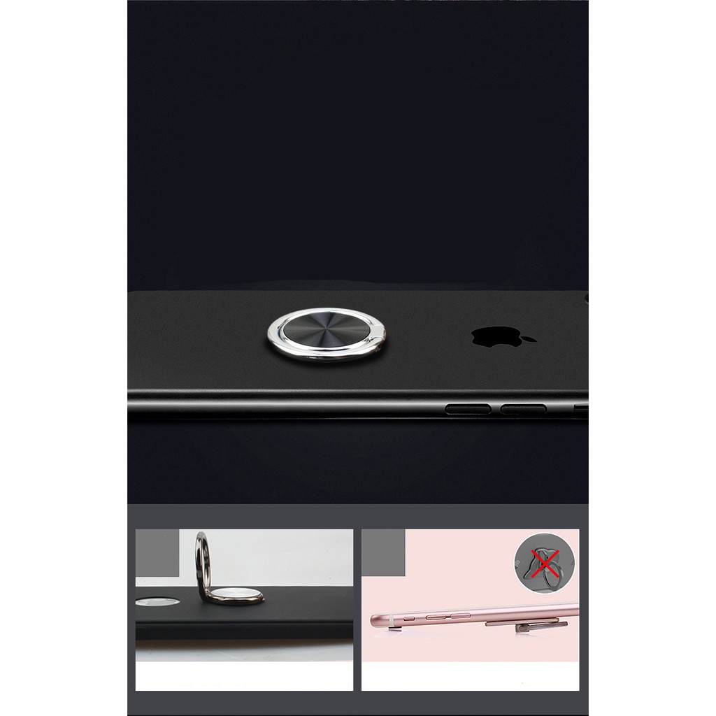 Iring điện thoại tròn rotation phone gắn lưng làm giá đỡ điện thoại hình tròn Chammart | BigBuy360 - bigbuy360.vn
