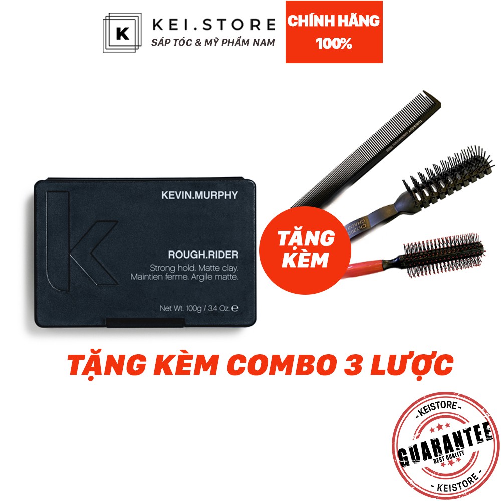 Sáp Vuốt Tóc Kevin Murphy Chính Hãng + Combo 3 lược