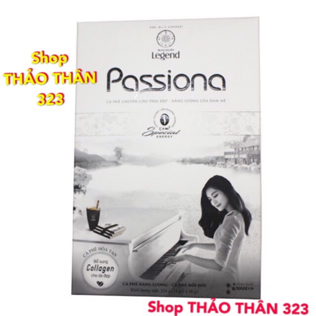 Cà Phê PASSIONA Legend Trung Nguyên 4in1 (14gói x 16g)