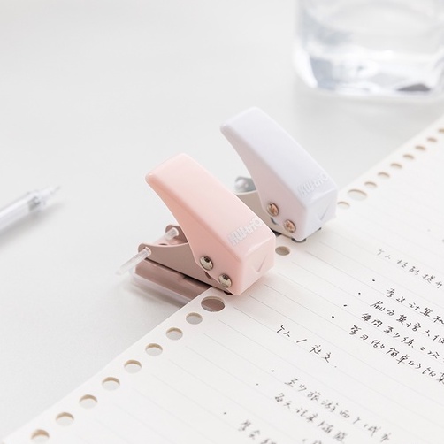 Dụng cụ bấm lỗ giấy 1 lỗ tiện dụng cho văn phòng DIY