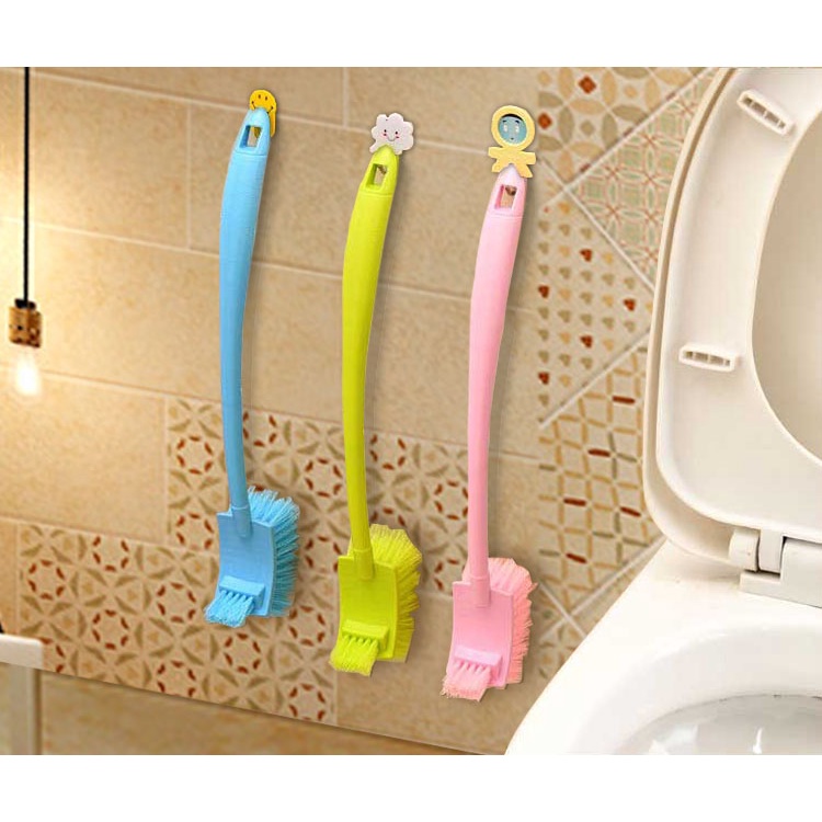 Chổi Cọ Toilet 2 Đầu Cọ