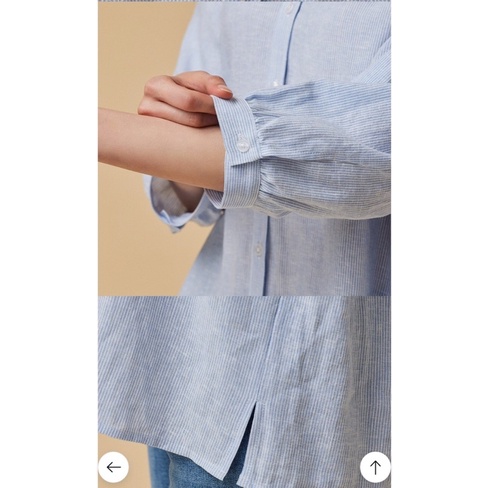 ✨ ĐEN SIZE 66 | Áo sơmi linen xuất Hàn