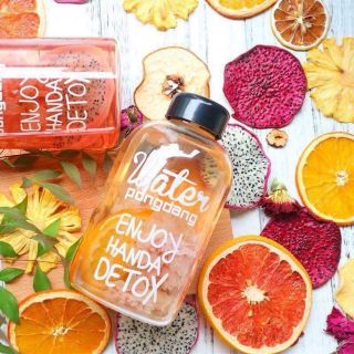 Trà Detox hoa quả sấy ( sét 30 gói + bình )