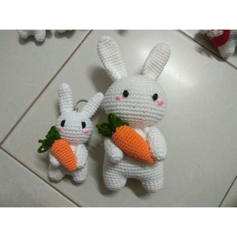 AMIGURUMI THỎ BẢY MÀU