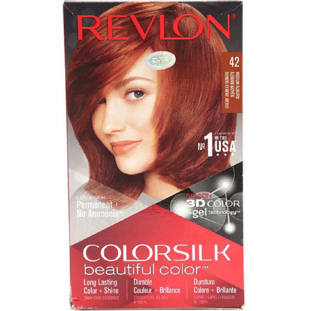 (Đủ màu) Thuốc nhuộm tóc Revlon ColorSilk 3D