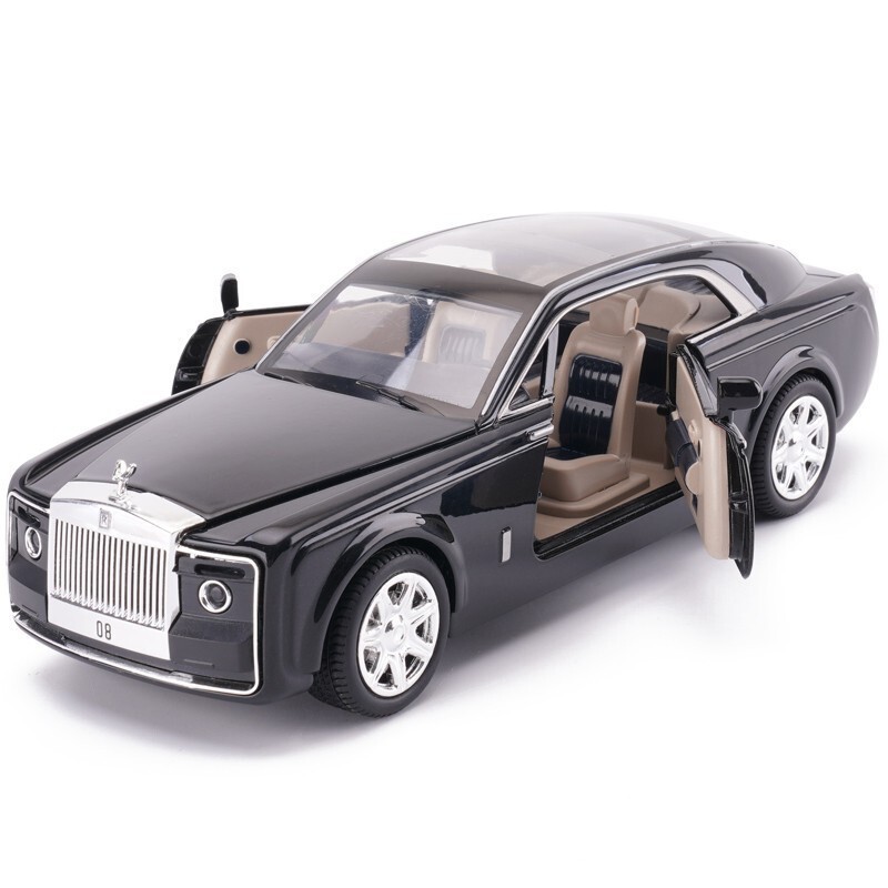 Xe mô hình Rolls Royce Sweptail tỉ lệ 1/24 XLG màu xanh đen