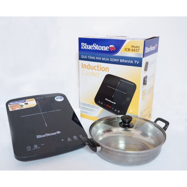[Kèm nồi inox] Bếp Điện Từ Bluestone ICB6617