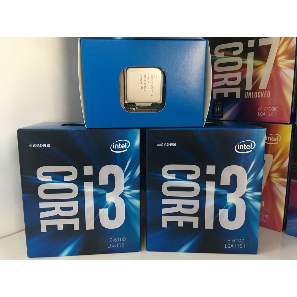 CPU i3 6100 3.7 GHz Socket 1151 Skylake Full Box Có Fan Keo Tản Nhiệt Cpu New | BigBuy360 - bigbuy360.vn