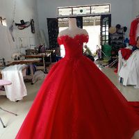 Áo cưới tùng vi tính cao cấp